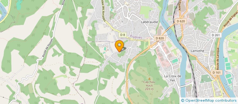 localisation de l'entreprise SCI LR INVEST  CAHORS