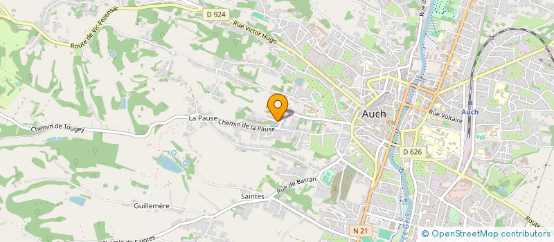 localisation de l'entreprise SCI LR PATRIMOINE  AUCH