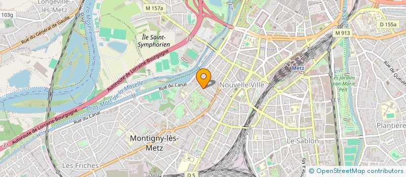 localisation de l'entreprise SCI LR1. à MONTIGNY-LES-METZ