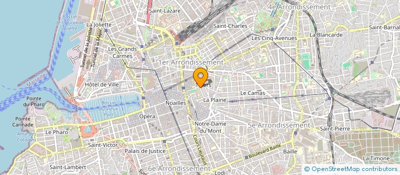 localisation de l'entreprise SCI LR2  MARSEILLE