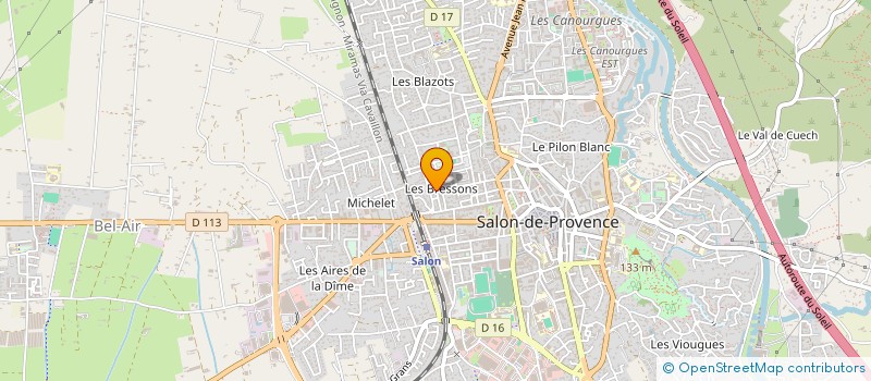 localisation de l'entreprise SCI LR2S  PELISSANNE