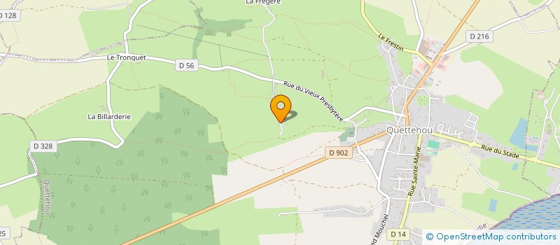 localisation de l'entreprise SCI LR4  QUETTEHOU