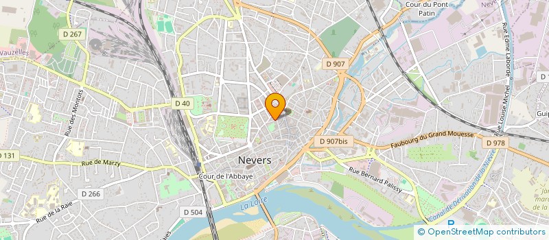 localisation de l'entreprise SCI LRA à NEVERS