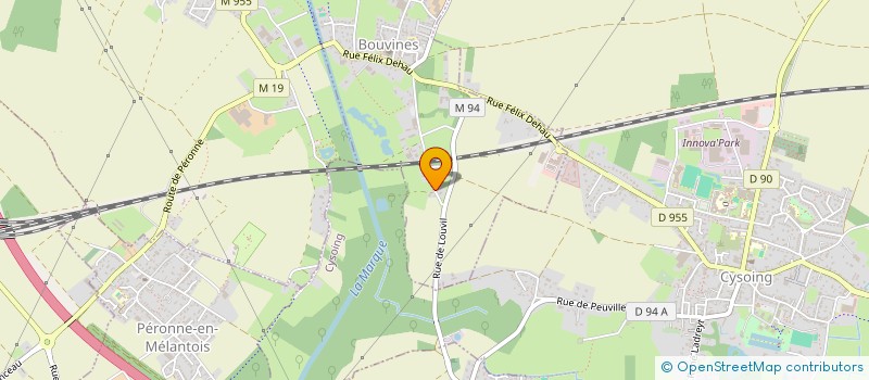 localisation de l'entreprise SCI LRB  BOUVINES