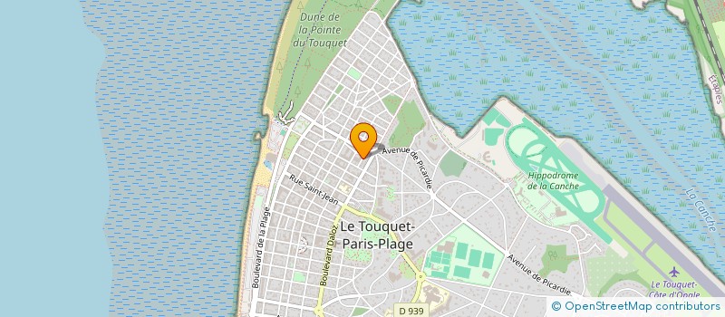 localisation de l'entreprise SCI LRC à LE TOUQUET-PARIS-PLAGE