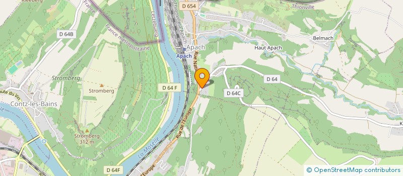 localisation de l'entreprise SCI LRG  APACH