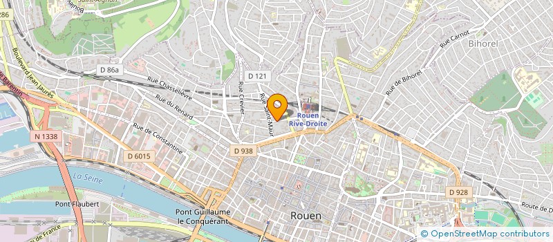 localisation de l'entreprise SCI LRG INVEST à ROUEN