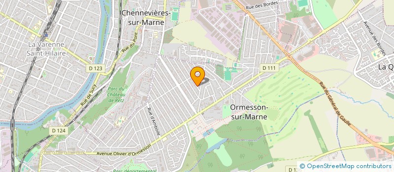 localisation de l'entreprise SCI LRGM  ORMESSON-SUR-MARNE