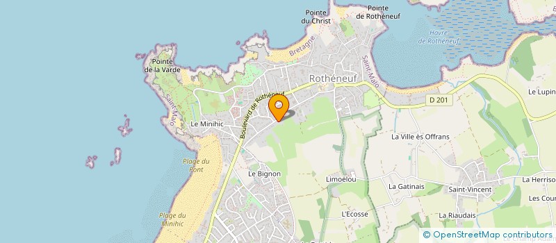 localisation de l'entreprise SCI LRIMMO  SAINT-MALO