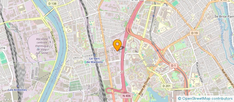 localisation de l'entreprise SCI LRJ à MAISONS-ALFORT