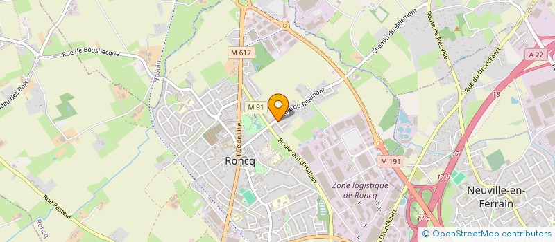 localisation de l'entreprise SCI LRJ à RONCQ