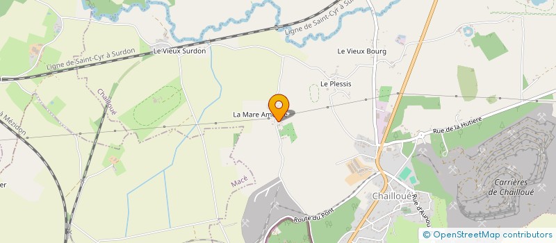 localisation de l'entreprise SCI LRK à CHAILLOUE