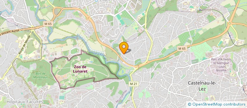 localisation de l'entreprise SCI LS  CASTELNAU-LE-LEZ