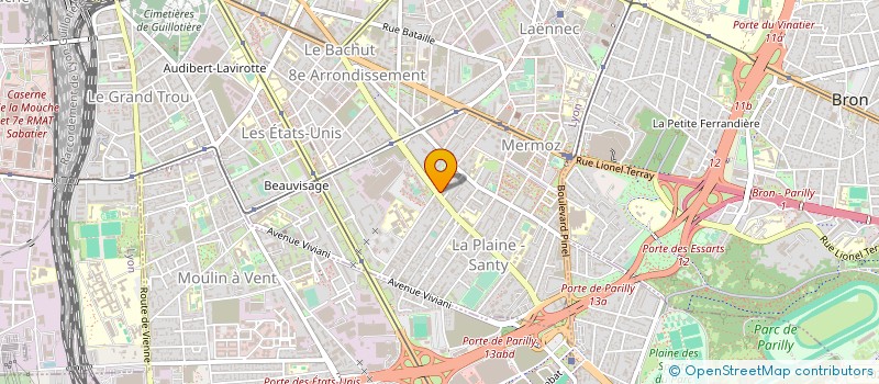 localisation de l'entreprise SCI LS  LYON