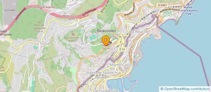 localisation de l'entreprise SCI LS  BEAUSOLEIL