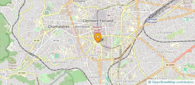 localisation de l'entreprise SCI LS  CLERMONT-FERRAND