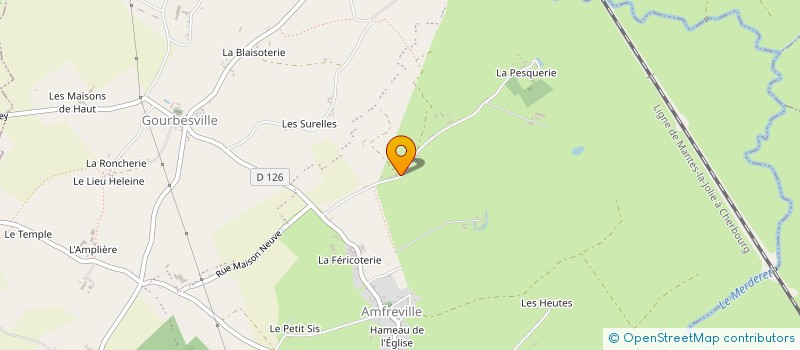 localisation de l'entreprise SCI LS  PICAUVILLE