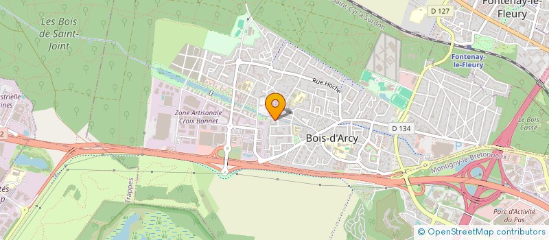 localisation de l'entreprise SCI LS AND CO  BOIS-D'ARCY