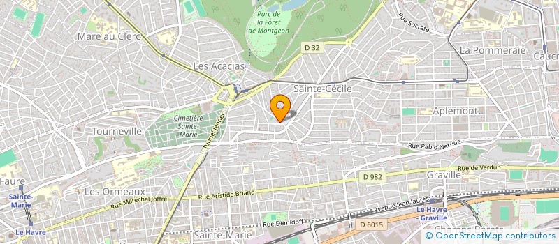 localisation de l'entreprise SCI LS BALS DES LYCEES à LE HAVRE