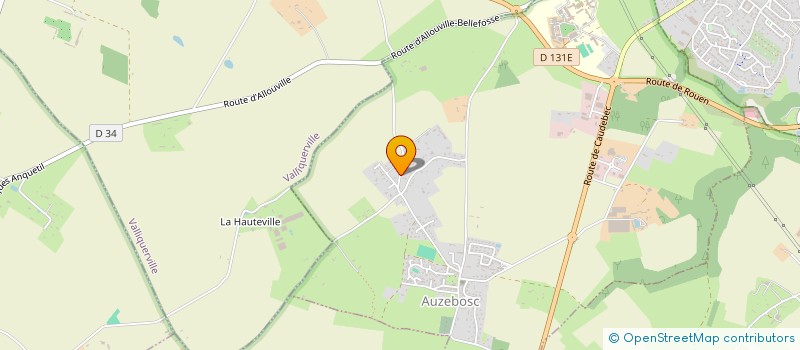 localisation de l'entreprise SCI LS EVOLUTIVE  AUZEBOSC