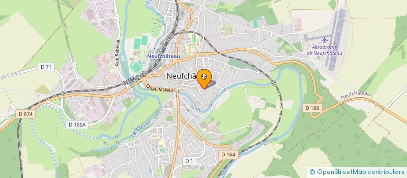 localisation de l'entreprise SCI LS MESANGES  NEUFCHATEAU