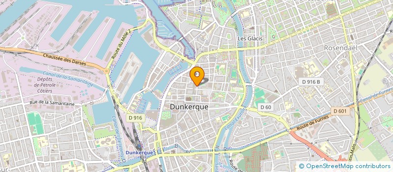 localisation de l'entreprise SCI LSA à DUNKERQUE