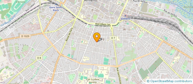 localisation de l'entreprise SCI LSA à AMIENS