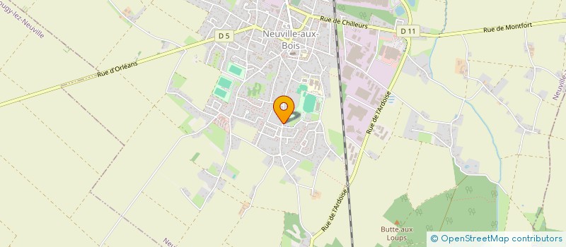 localisation de l'entreprise SCI LSCO à NEUVILLE-AUX-BOIS