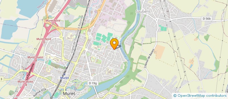 localisation de l'entreprise SCI LSE ISAURE  MURET