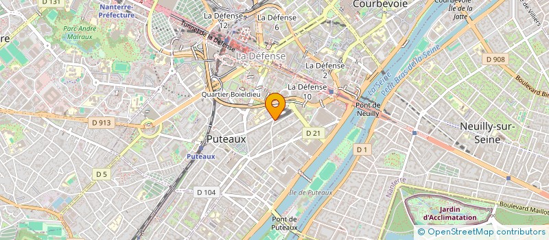 localisation de l'entreprise SCI LSI 34  MANTES-LA-JOLIE