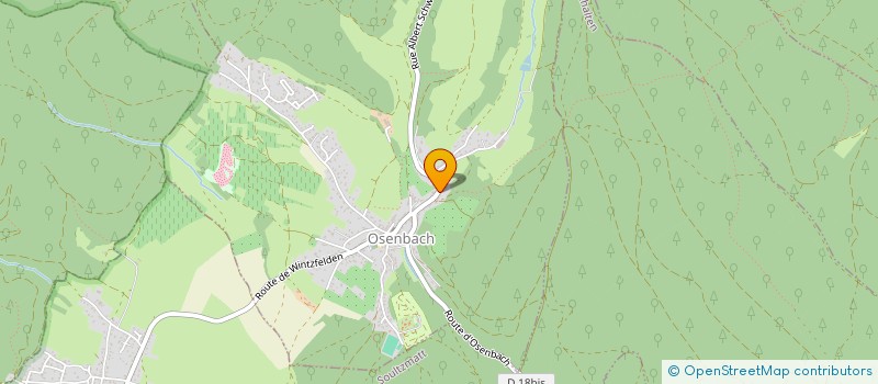 localisation de l'entreprise SCI LSL  OSENBACH