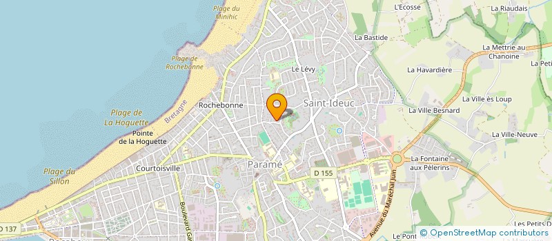 localisation de l'entreprise SCI LSM  SAINT-MALO