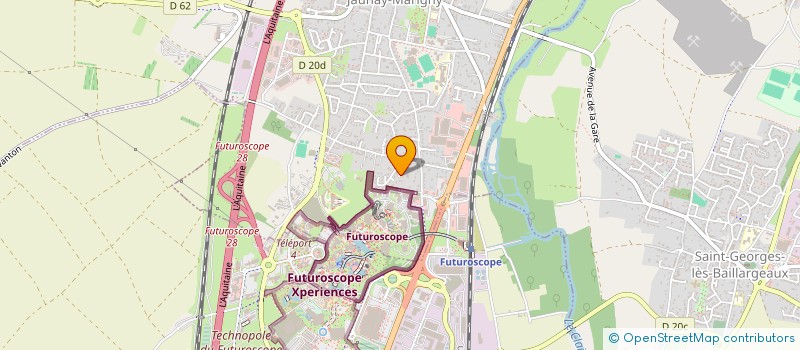 localisation de l'entreprise SCI LSN  JAUNAY-MARIGNY