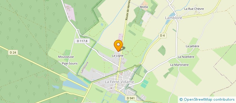localisation de l'entreprise SCI LSO à LAMBLORE