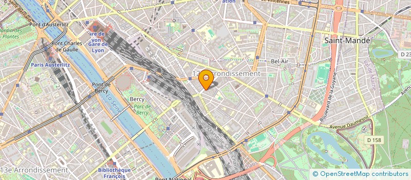 localisation de l'entreprise SCI LSO  PARIS