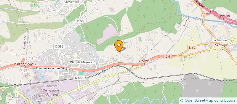 localisation de l'entreprise SCI LSPST  MEYREUIL