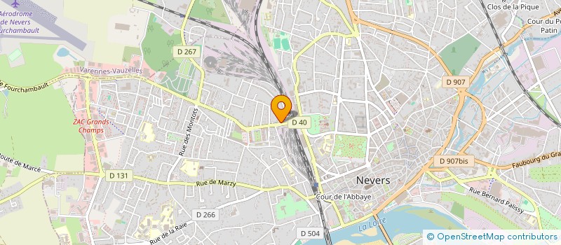 localisation de l'entreprise SCI LSSD-IMMO à NEVERS
