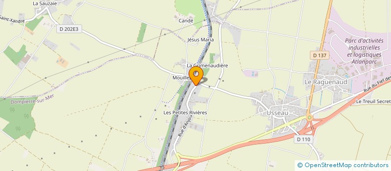 localisation de l'entreprise SCI LST  SAINTE-SOULLE