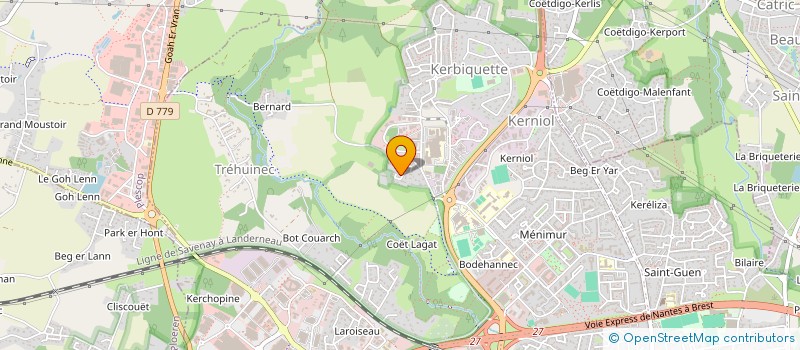 localisation de l'entreprise SCI LT à VANNES