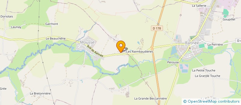 localisation de l'entreprise SCI LT IMMOBILIER  MOUSSE