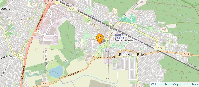 localisation de l'entreprise SCI LT-MADININA  ROISSY-EN-BRIE