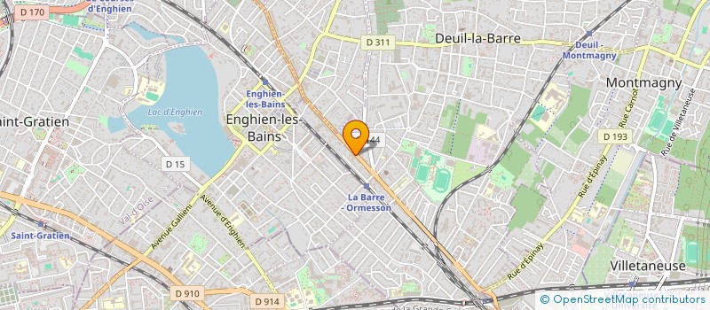 localisation de l'entreprise SCI LT TEMPS  DEUIL LA BARRE