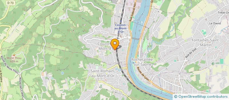 localisation de l'entreprise SCI LT2C  COUZON-AU-MONT-D'OR