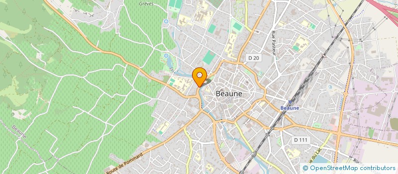 localisation de l'entreprise SCI LTA à BEAUNE