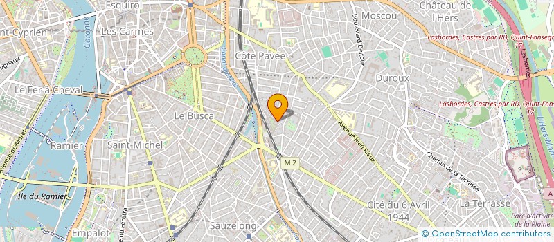 localisation de l'entreprise SCI LTA à TOULOUSE
