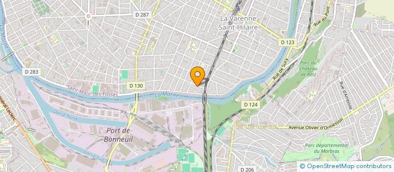 localisation de l'entreprise SCI LTC PARIS 12 VINCENNES à SAINT-MAUR-DES-FOSSES