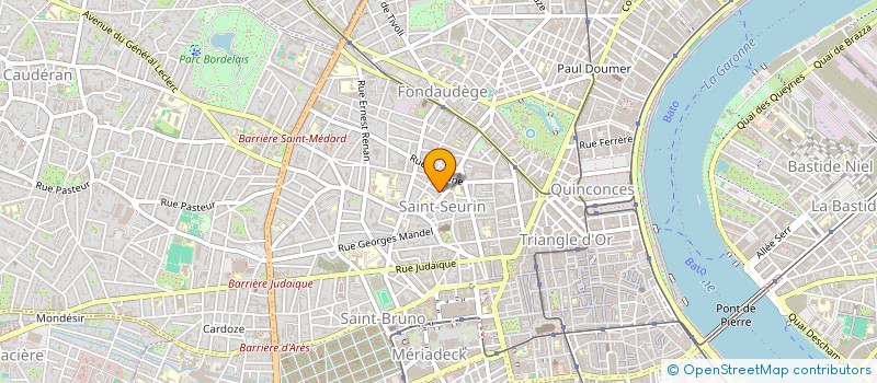 localisation de l'entreprise SCI LTDG  BORDEAUX