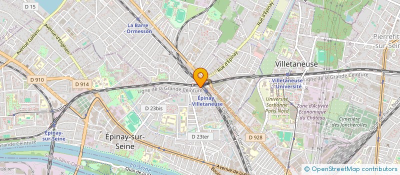 localisation de l'entreprise SCI LTF IMMO à EPINAY-SUR-SEINE