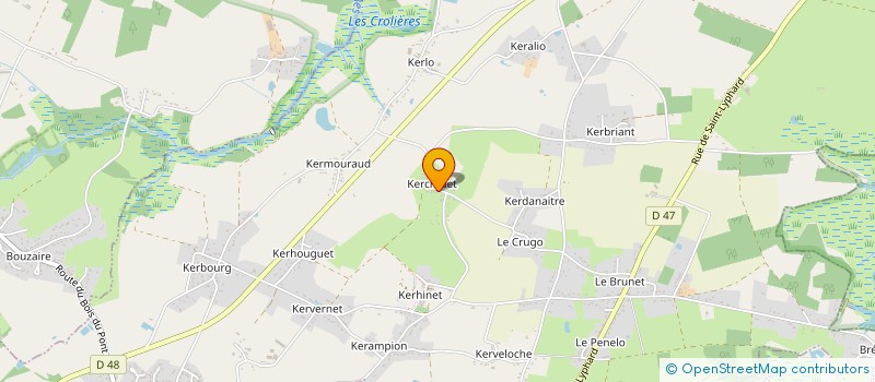 localisation de l'entreprise SCI LTI  SAINT-LYPHARD