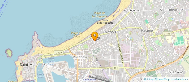 localisation de l'entreprise SCI LTJ21  SAINT-MALO